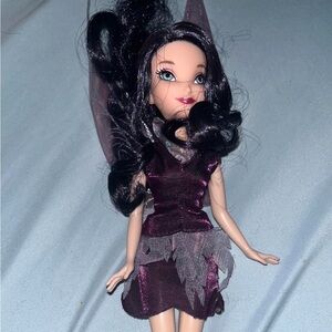 Disney Doll with Purple and Black Outfit